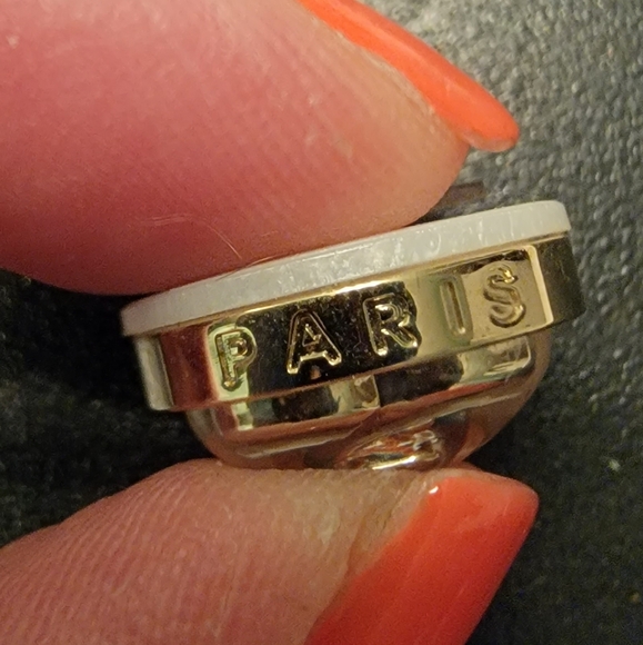 Chanel Ivory Button Earrings - Picture 8 of 8